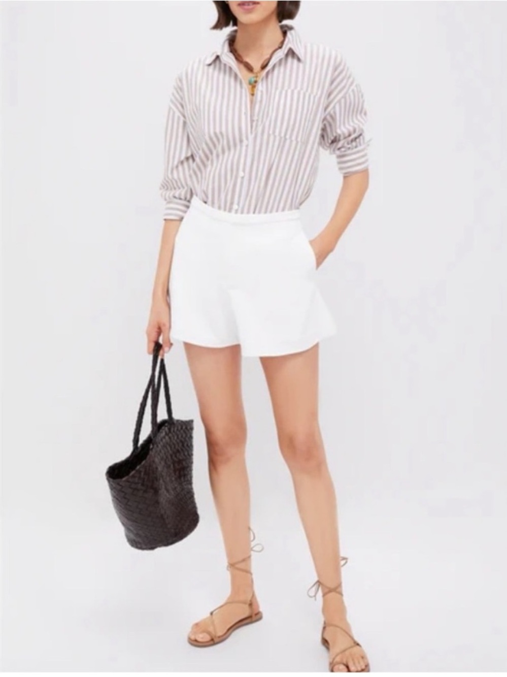 Tuckernuck Hyacinth House White Hallie Shorts NWT Size XL
